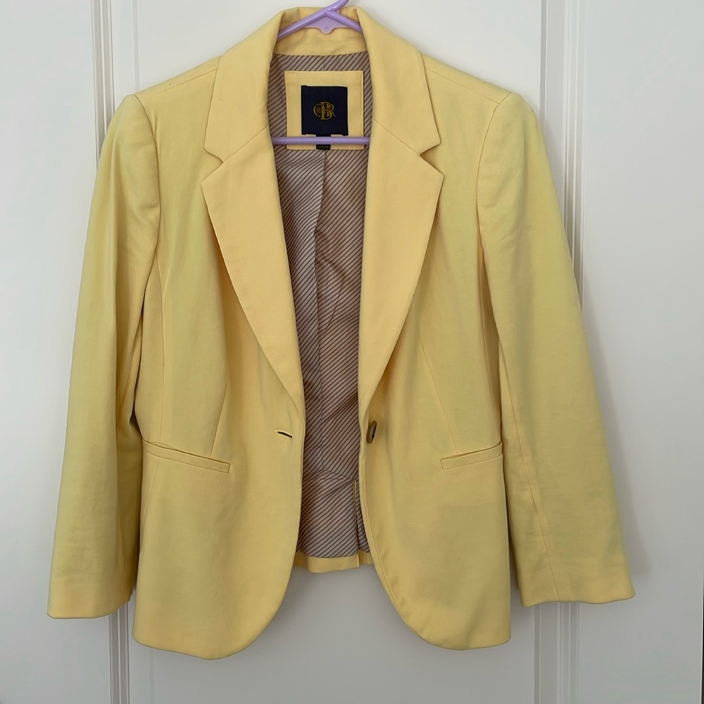 Women’s yellow blazer jacket - xs